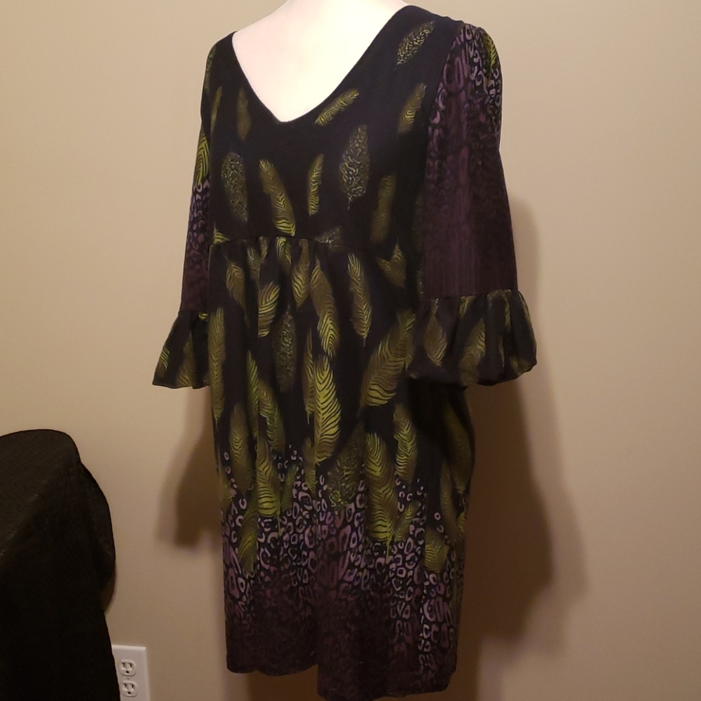 CLEARANCE RACK * ICE SILK Awesome Fall Dress